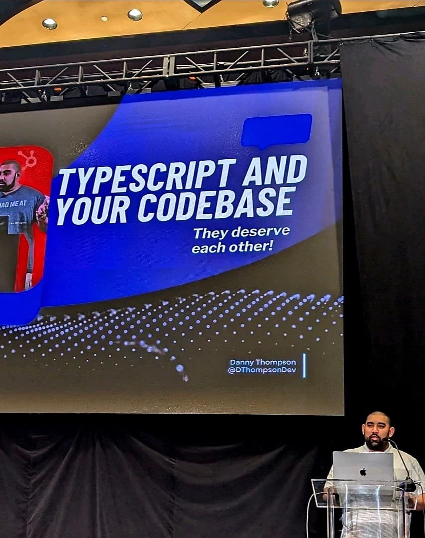 Closing ceremony of a tech event